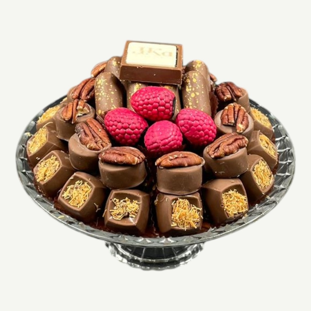 صينية كريستال مكشوف 456 جرام