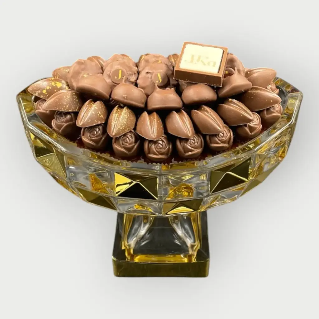 صينية كريستال مكشوف 530 جرام