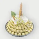 صينية كريستال مغلف 1205 جرام