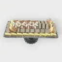 صينية كريستال مغلف 860 جرام