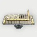 صينية كريستال مغلف 910 جرام