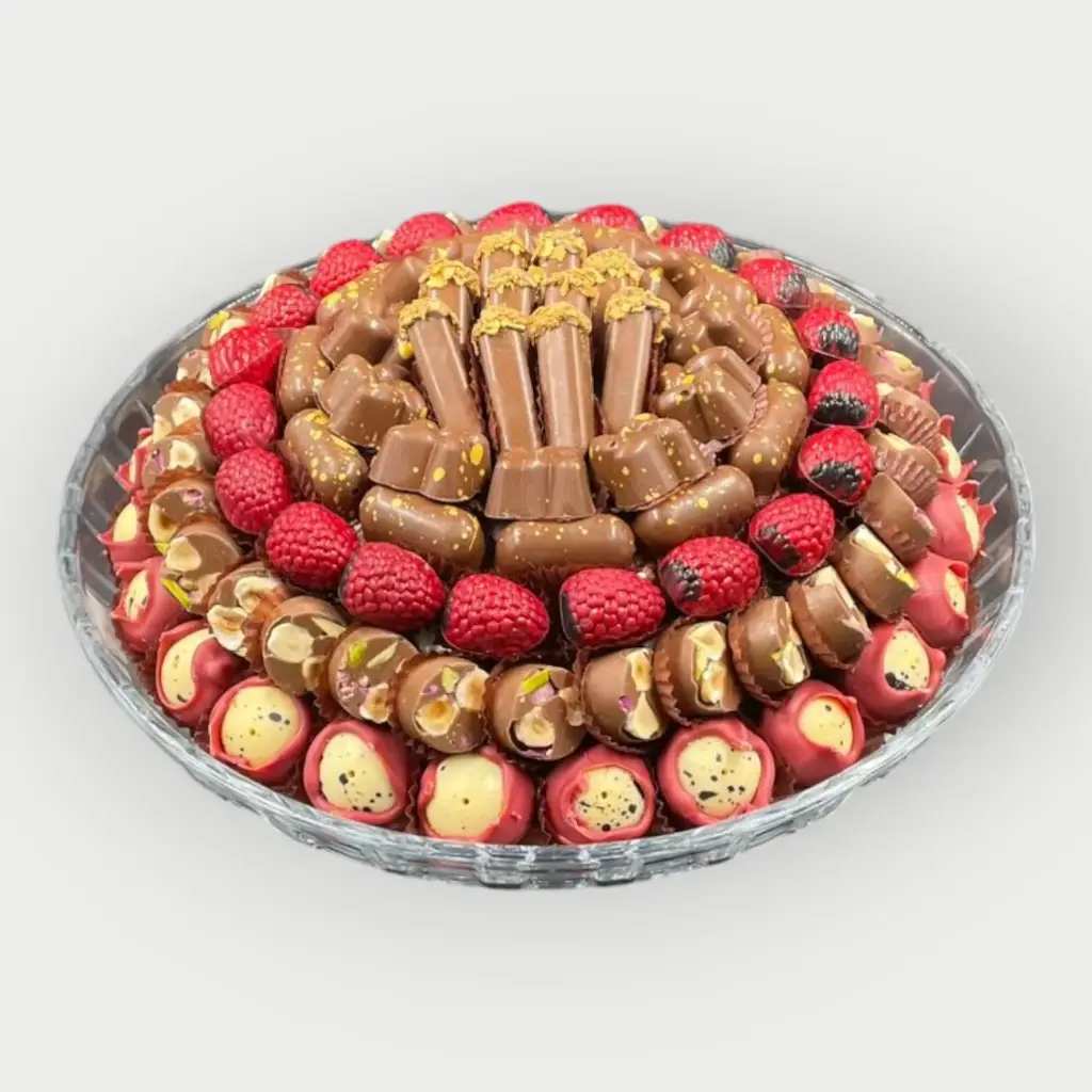 صينية كريستال مكشوف 1116 جرام