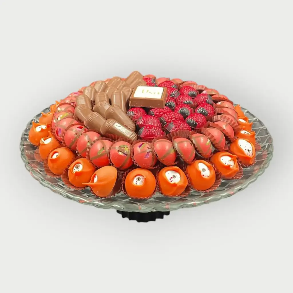 صينية كريستال مكشوف 962 جرام