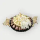 صينية استيل مغلف 646 جرام