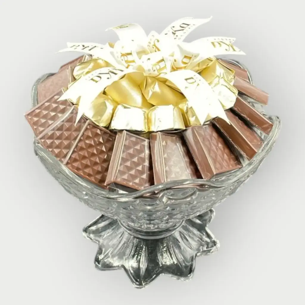 صينية كريستال مغلف 520 جرام