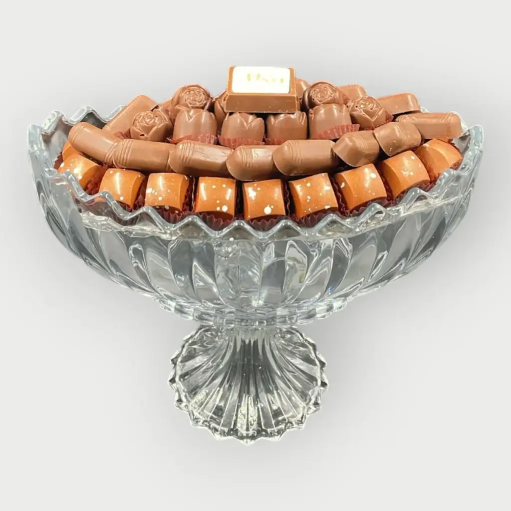 صينية كريستال مكشوف 470 جرام