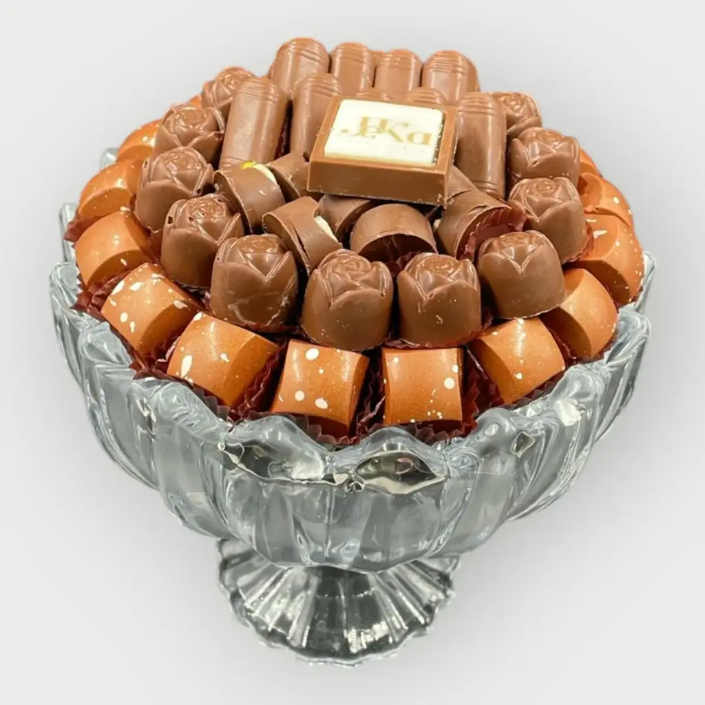 صينية كريستال مكشوف 514 جرام