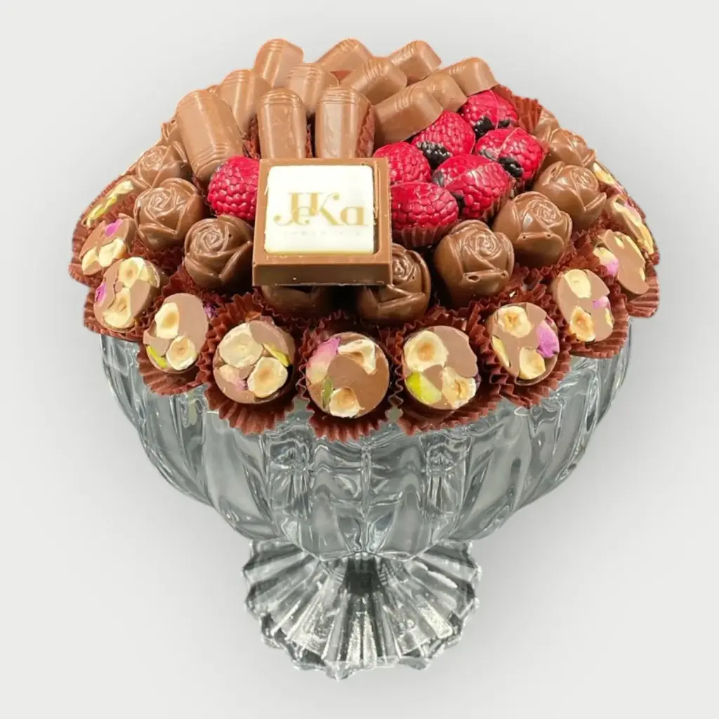 صينية كريستال مكشوف 582 جرام