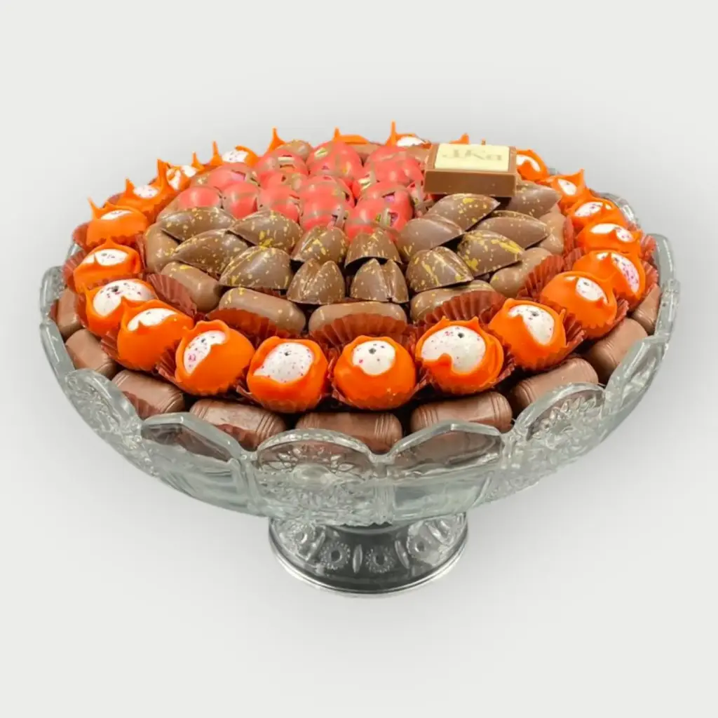 صينية كريستال مكشوف 944 جرام