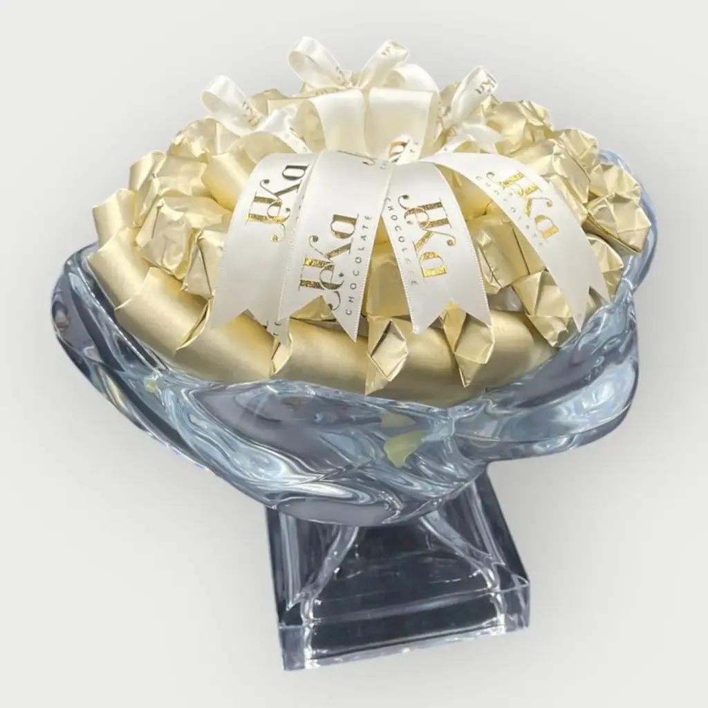 صينية زجاج مغلف 614 جرام