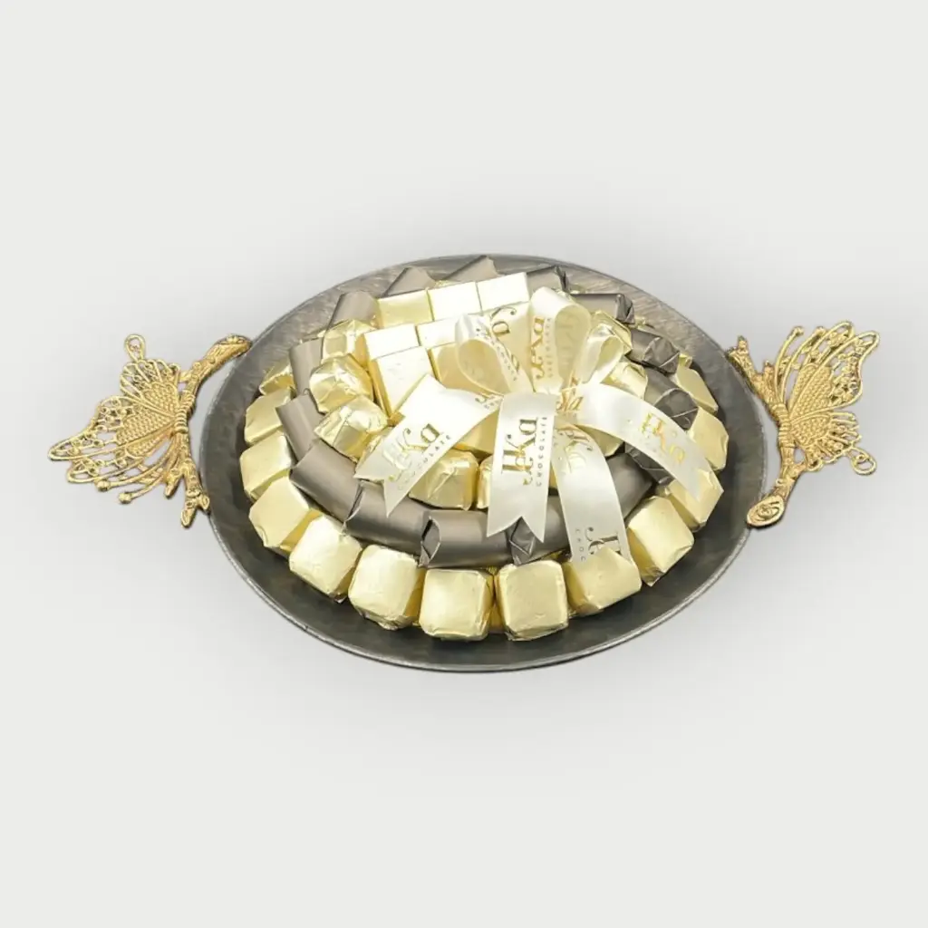 صينية استيل مغلف 815 جرام